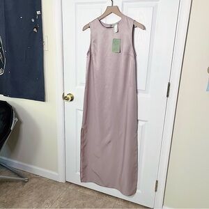 ✧･ﾟnwt h&m champagne maxi dress